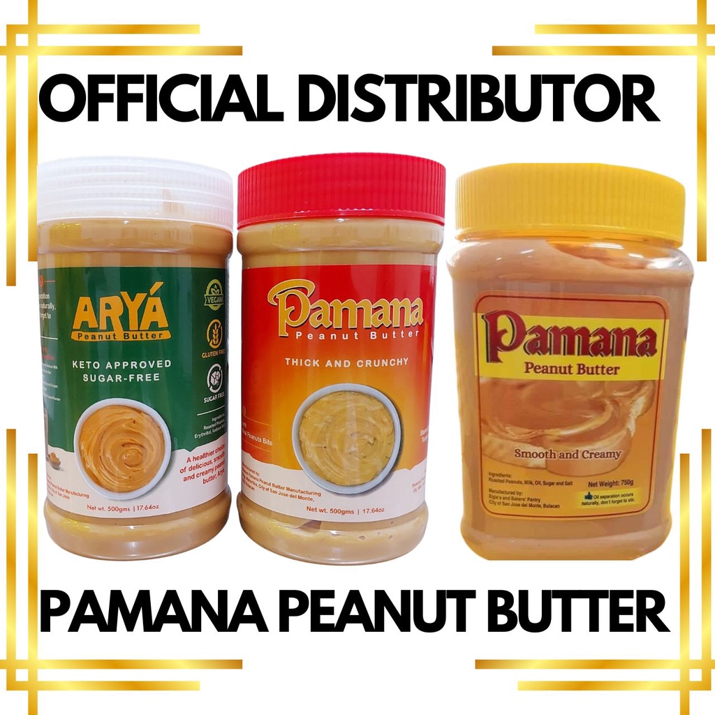 Peanut Butter Large Size 750g - THE ORIGINAL BANDONGVILLE'S PEANUT BUTTER