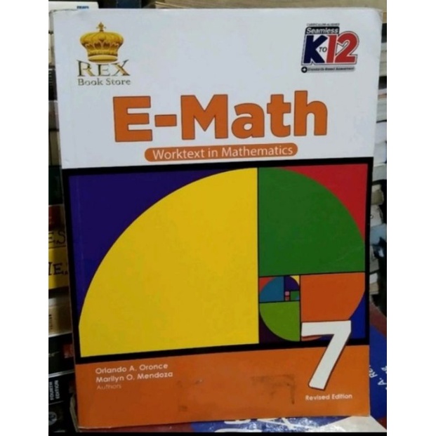 E-MATH GRADE 7 ORIGINAL | Shopee Philippines