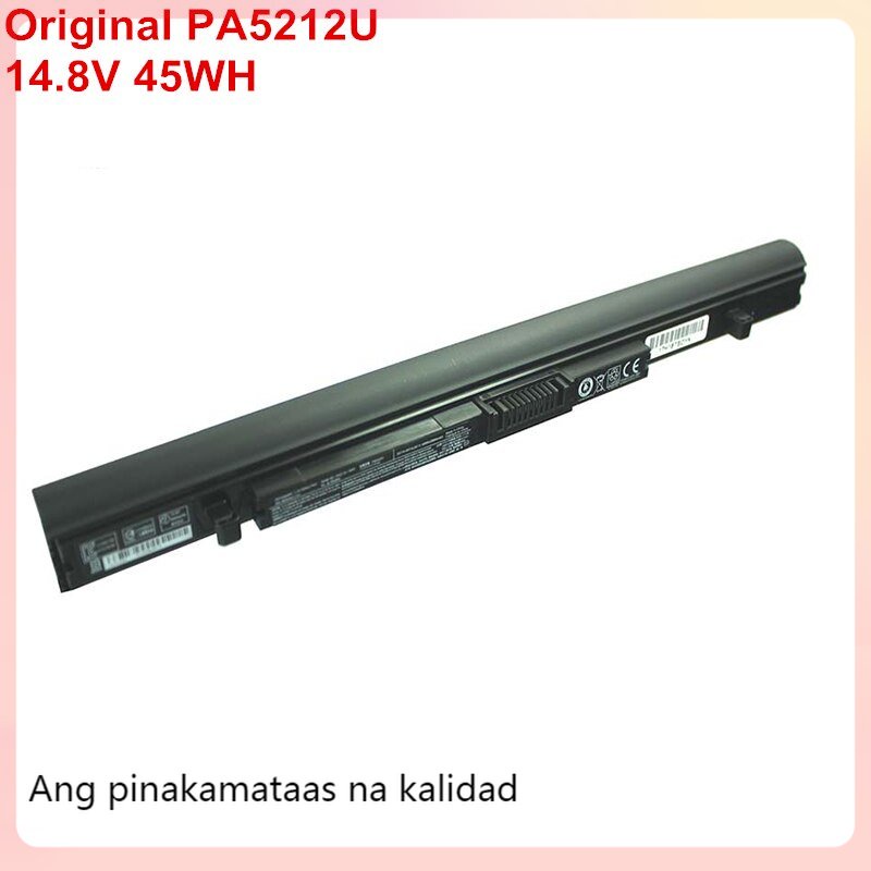 Original Lithiumion Battery Laptop PA5212U1BRS PA5212U For Toshiba
