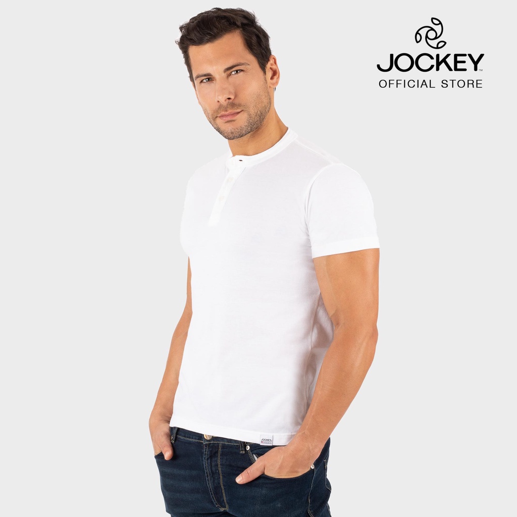 Jockey Men's USA Originals Henley Shirt Shopee Philippines