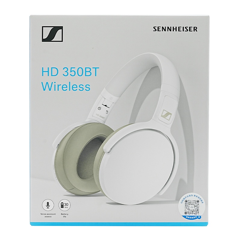 SENNHEISER HD 350BT Overear Bluetooth 5.0 Wireless Headphones AptX Low Latency