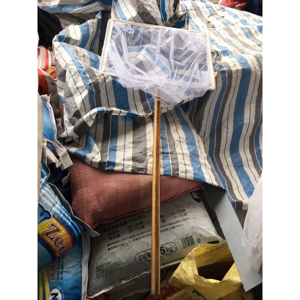 Round fish and shrimp scooping racket, tree handle racket, fish, shrimp ...