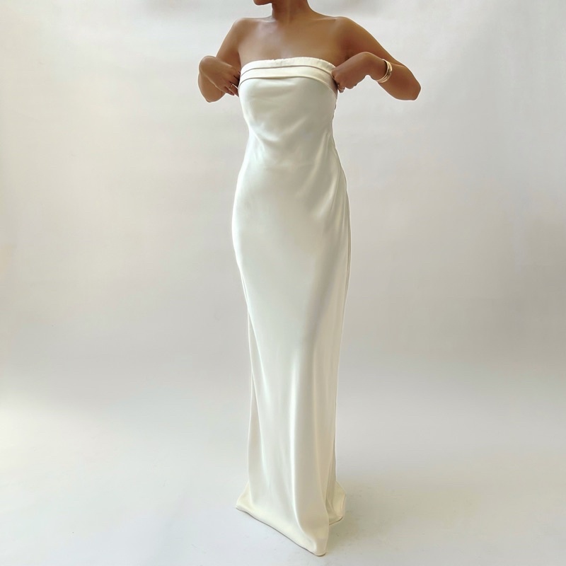MERA Eloise Slip Long Gown | Shopee Philippines