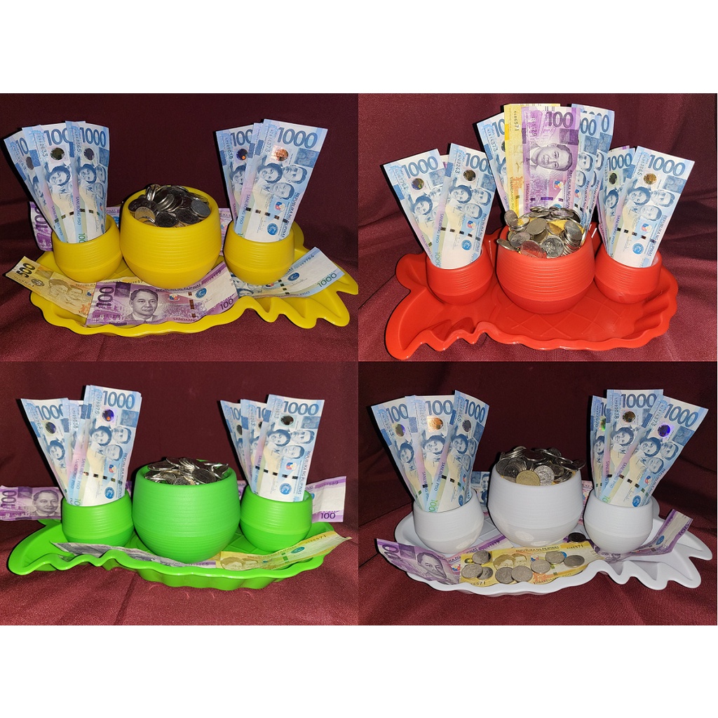 NEW YEAR prosperity pots for plants / decorative & multipurpose
