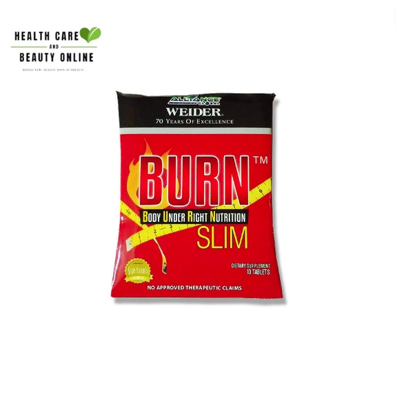 Aim Global Burn Slim 10 Tablet 100 Authentic Shopee Philippines