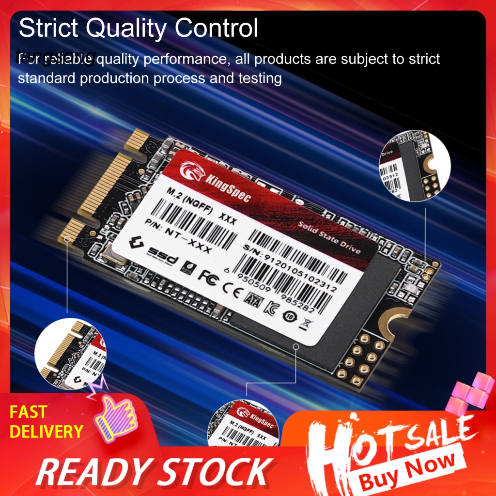 Tang_ 500MB/S SSD Hard Drive for Desktop M2 SATA/NGFF 2242 128/256