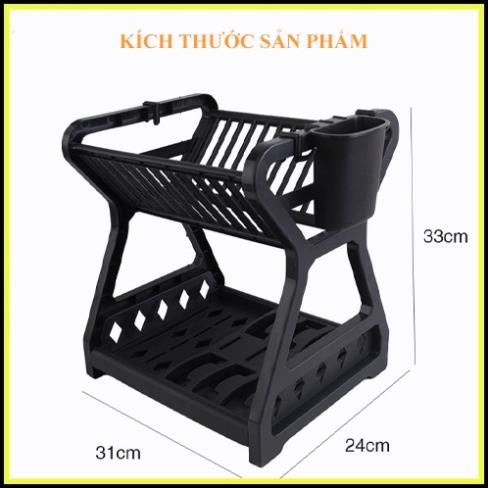 Compact 2-Storey Dish Shelf, Dish Rack | Shopee Philippines
