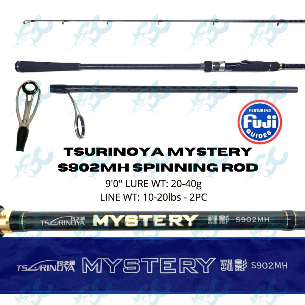 Tsurinoya Mystery S902MH Spin Casting Fishing Rod 9ft