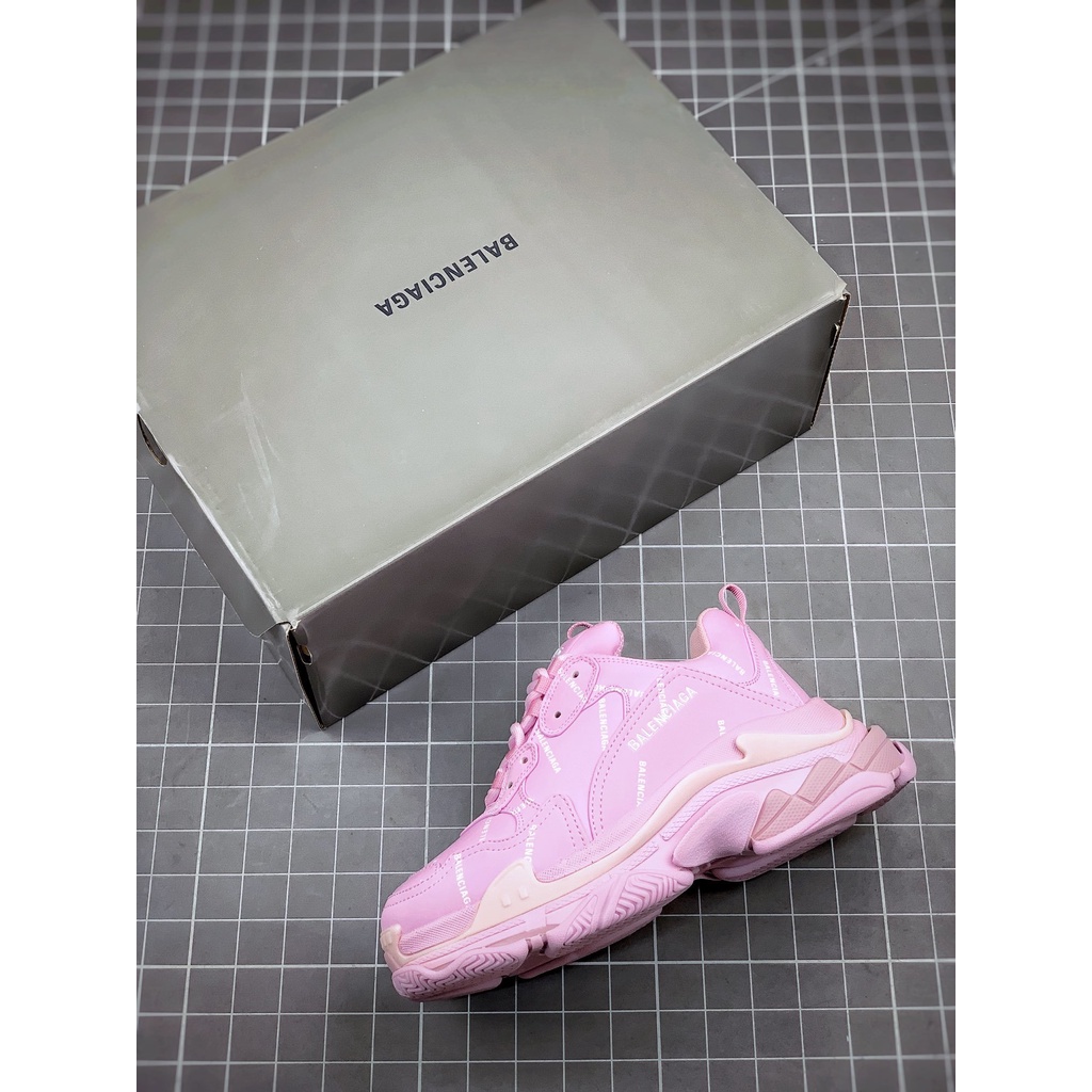 balenciaga sneakers triple s pink