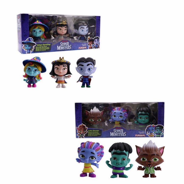 Netflix Super Monsters Katya Spelling Lobo Howler Figure Toy Shopee Philippines 