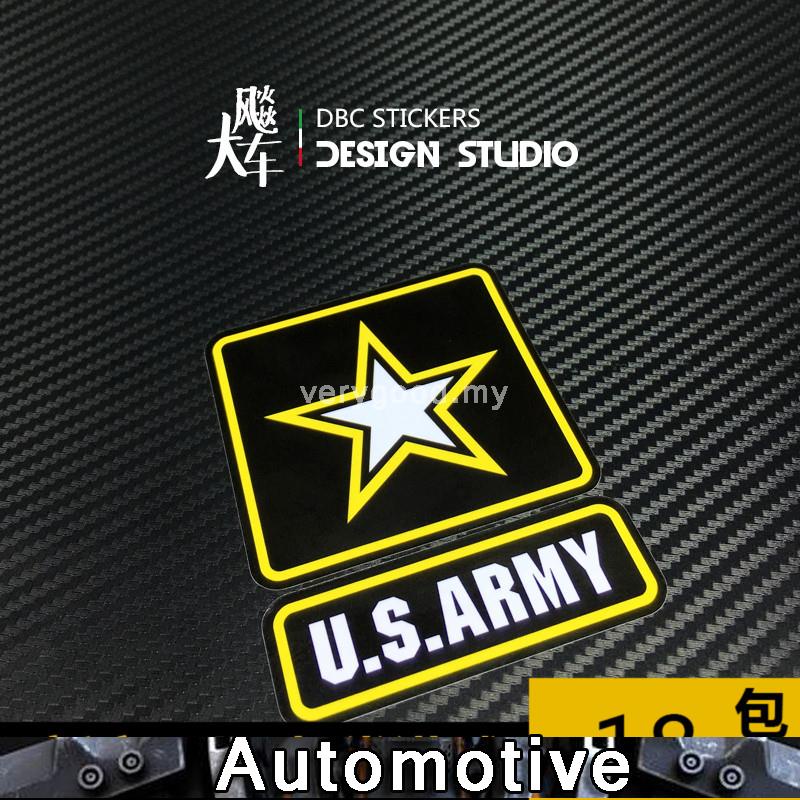US Army Military Military Standard 01 SUV SUV Car Sticker Waterproof ...