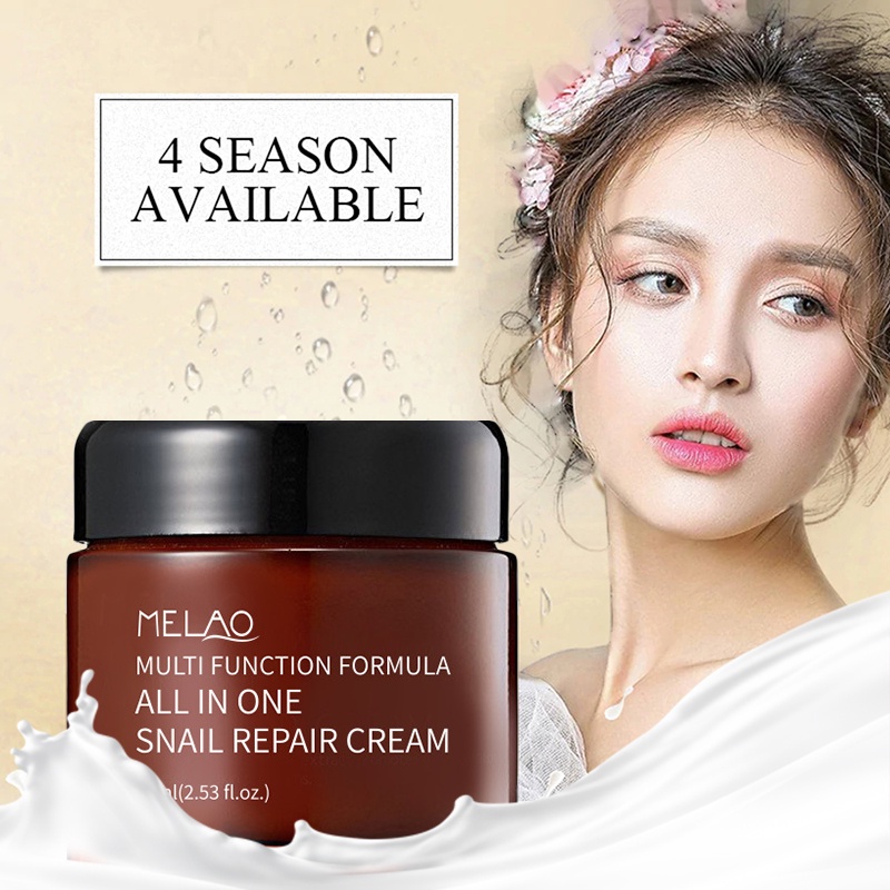 75ml Snail Face Cream Acne Scar Removal Cream For Face Skin Care