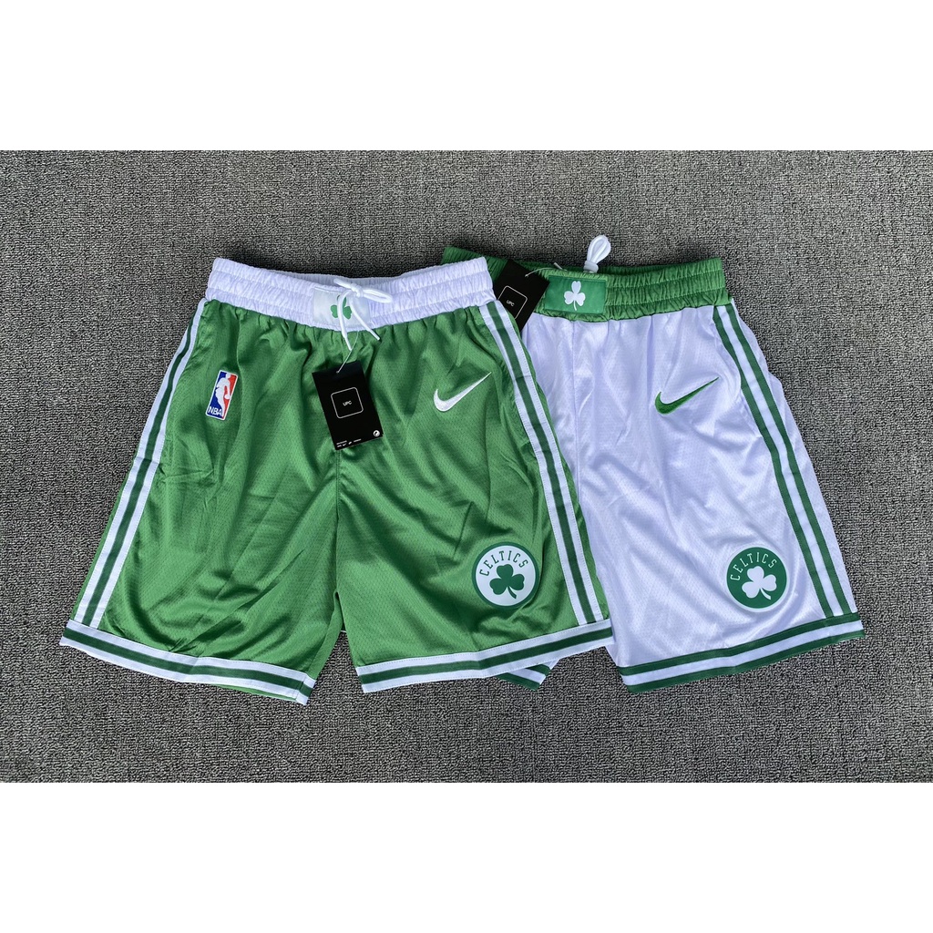 Boston celtics shorts with hot sale pockets