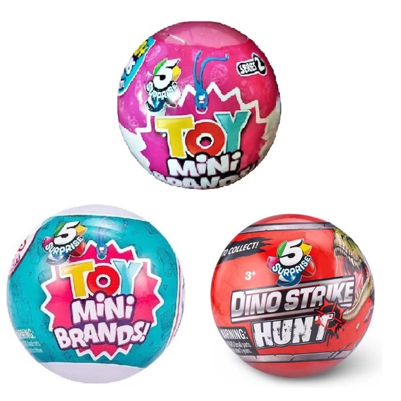 5 Surprise Mini Brands Collectible Capsule Ball Collectible Toys Anime