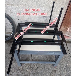 Calendar Clipping / Rimming Machine (2folds) Heavy Duty upto A3 Size ...
