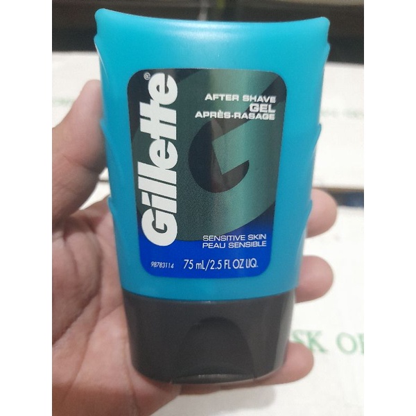 Gillette after shave gel sensitive skin 75ml/2.5oz Shopee Philippines