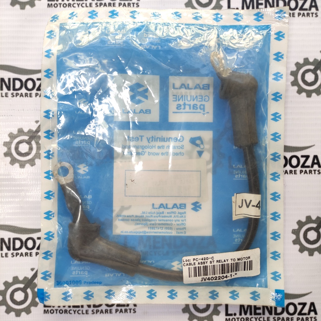 Boxer CT 150 Cable ST Relay To Motor Genuine JV402204 | Shopee Philippines