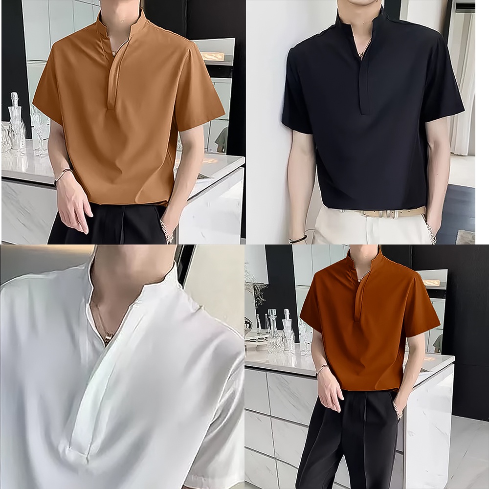 TRENDY Plain Casual Polo for Men | Shopee Philippines