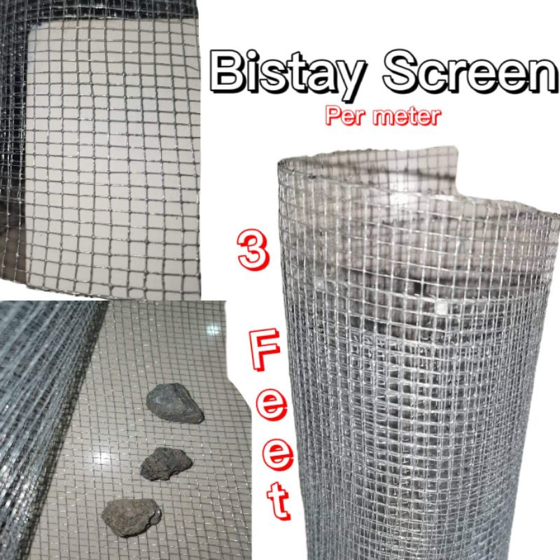 Bistay Screen | Pang Bistay Screen | 1/8x3 | Sold per 50cm, 100cm/1 ...