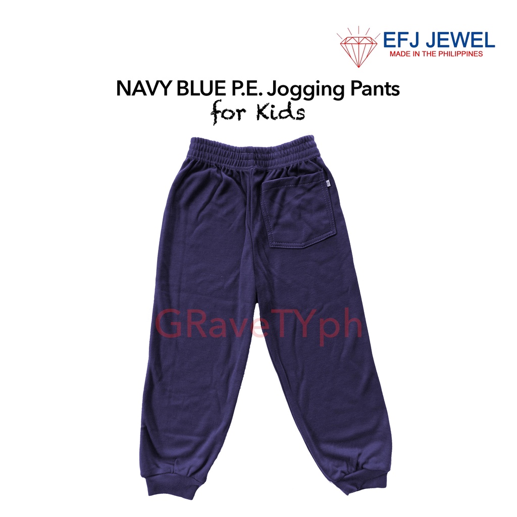 Jogging pants blue on sale