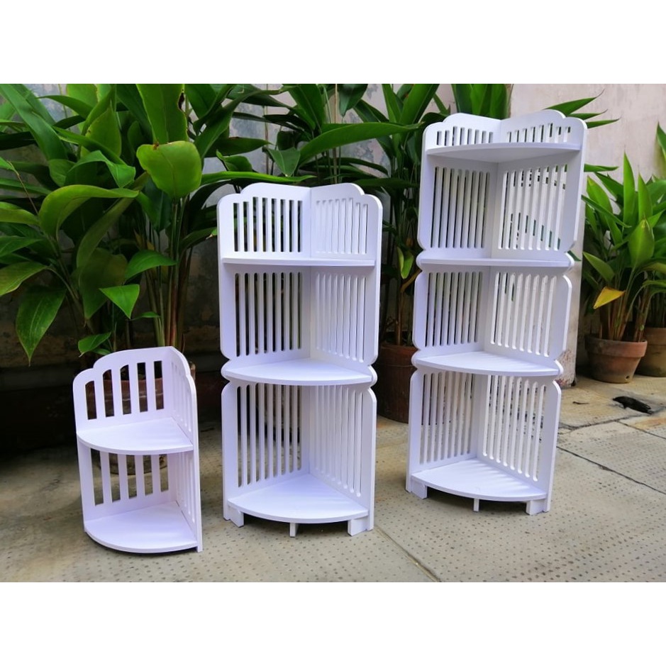 Waterproof Bathroom corner shelf shelves shelving storage DIY