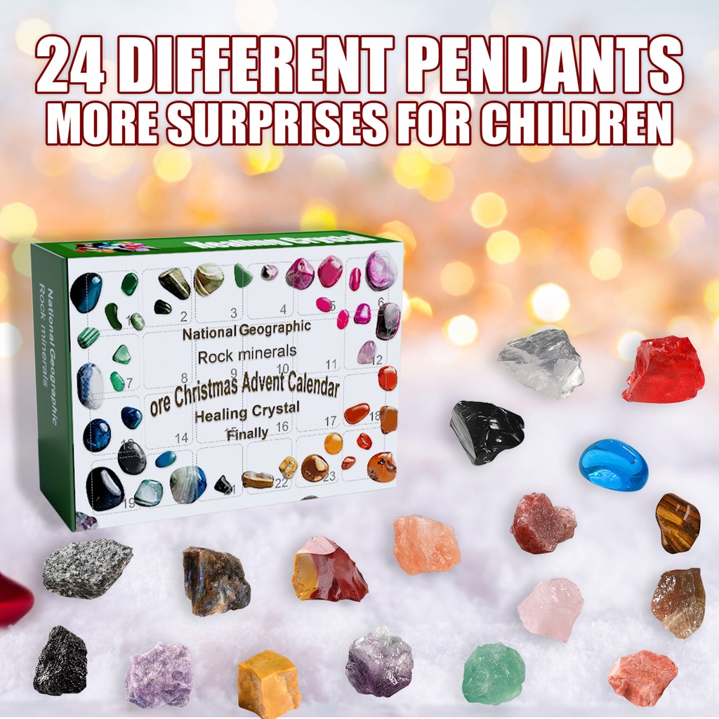 Advent Calendar 2022 Crystal Rough Rock Collection for 2022 National