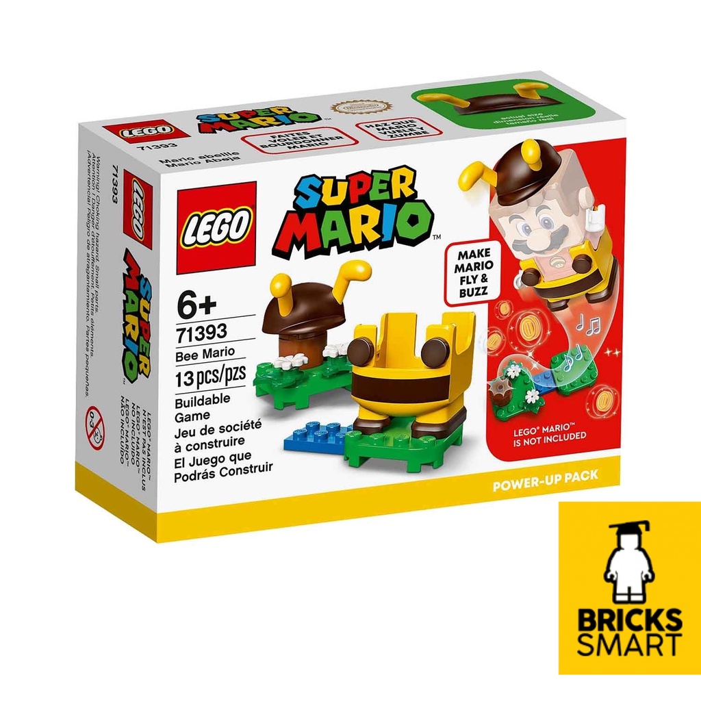 71393 LEGO Super Mario Bee Mario Power-Up Pack (13 pieces) | Shopee ...