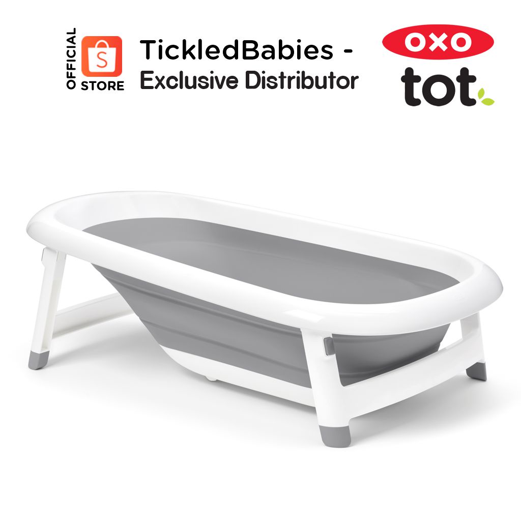 OXO Tot Splash & Store Infant to Toddler Bathtub [ oxotot baby kids
