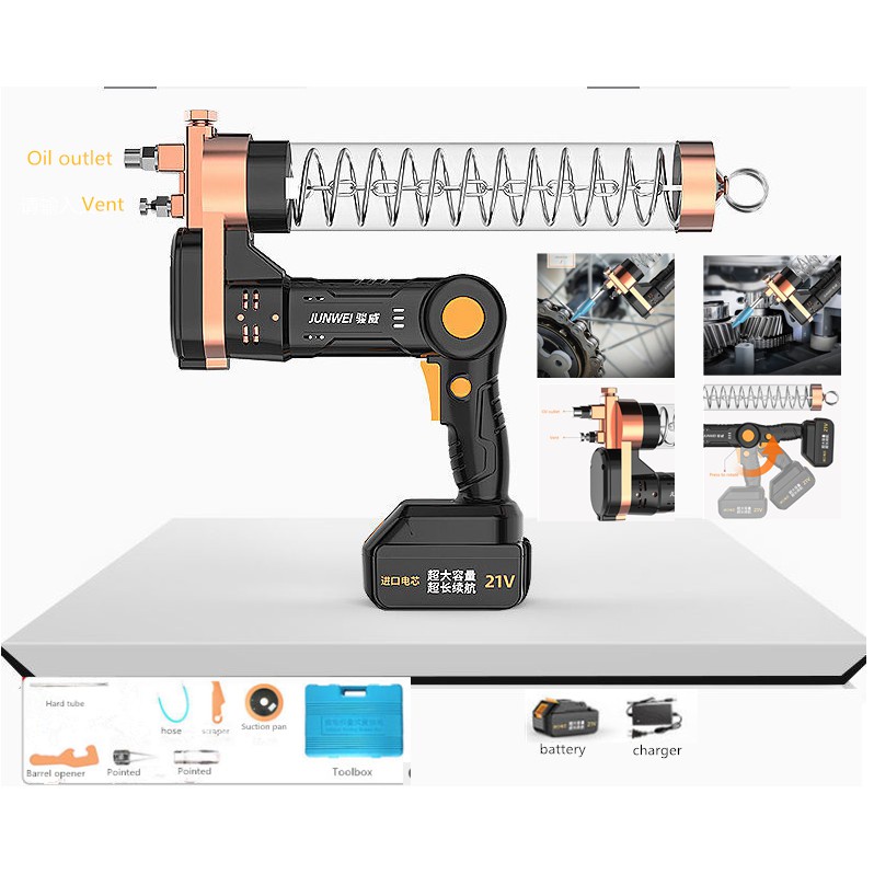 Electric Grease Gun Rechargeable High Voltage Automatic Grease Gun
