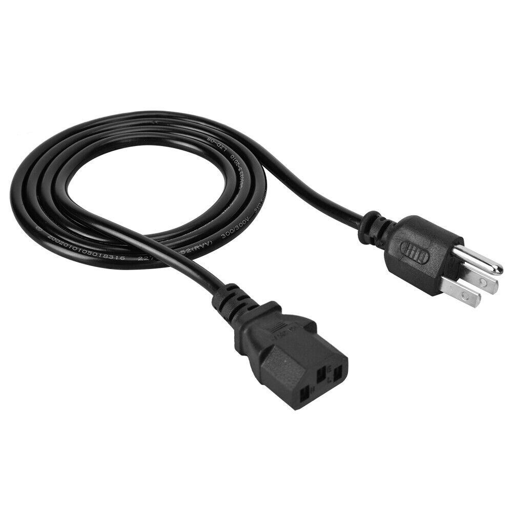 3 Prong Pin AC Power Cord extension Cable 250V US Plug For Laptop PC