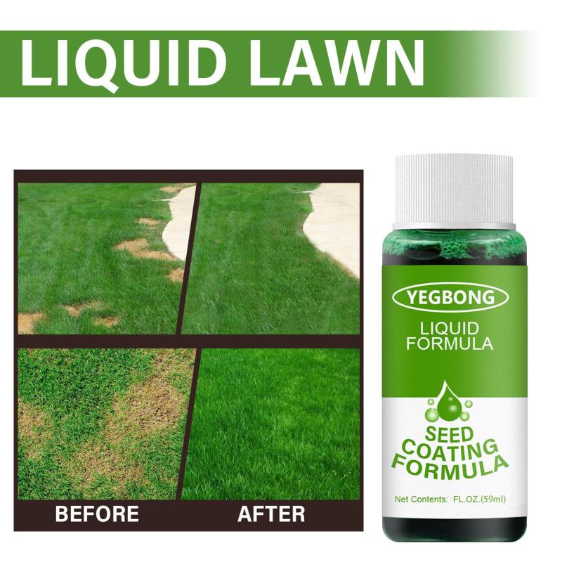 Belphoebe Liquid Lawn Green Grass Spray Grass Paint Max Strength, Green