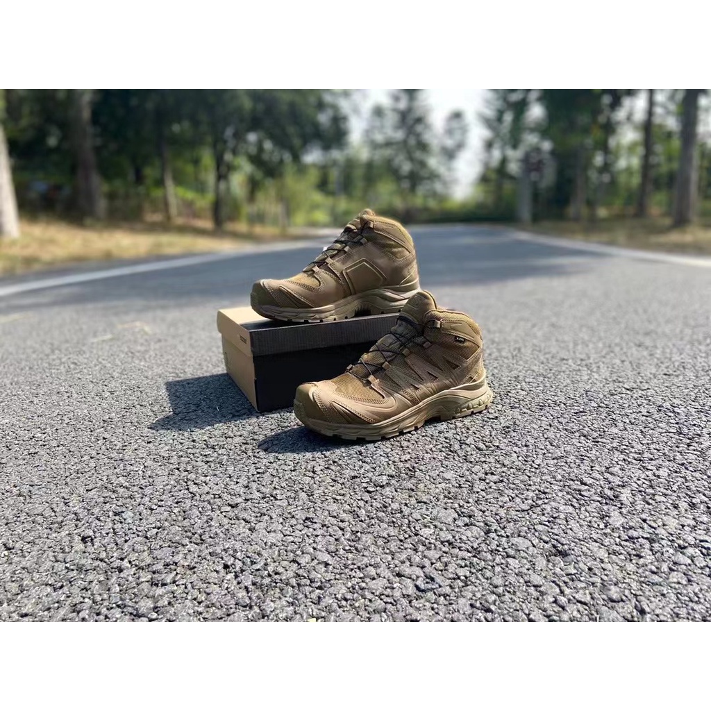 New Product SALOMON Military Version Ultra Light Combat Tactical Boots XA GTX 3D Outdoor Hiking Waterproof Shoes Men Shopee Philippines