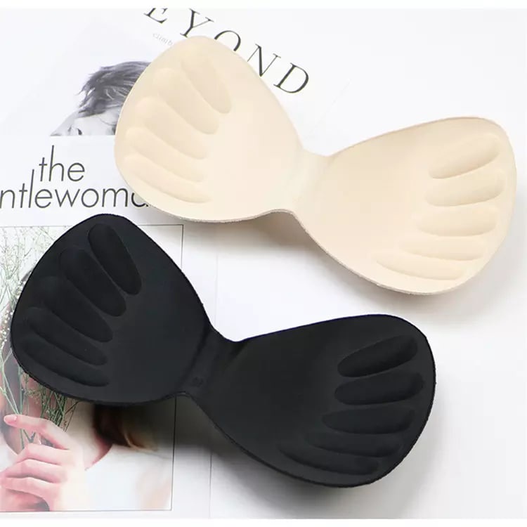 Good Quality! Cleavage Enhancer Push up One-piece foam bra cup padding ...
