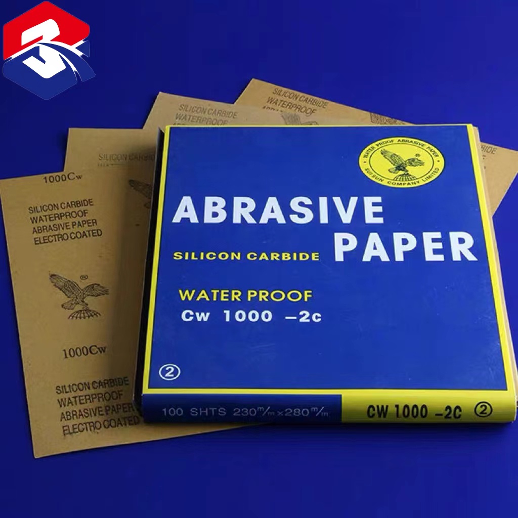 TQTQ Waterproof Sandpaper 60/80/100/120/150/to 2000 Premium Quality