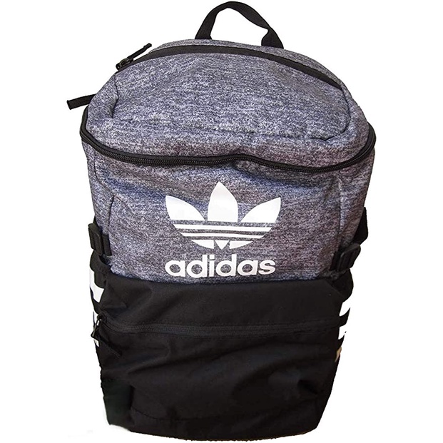 Adidas Originals Classic Zip Top Backpack Bag AUTHENTIC Shopee