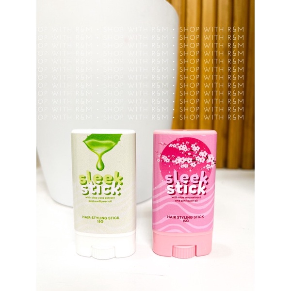 Sleek Stick Hair Styling Wax With Aloe Vera Extract Argan Oil