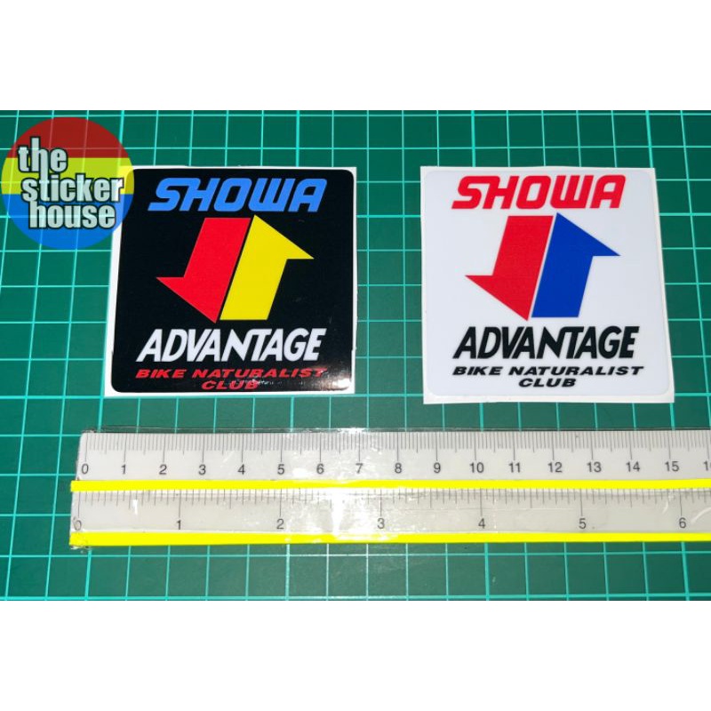 SHOWA ADVANTAGE (BLACK/WHITE) STICKER PRINTING LAMINATED DESIGNS ...