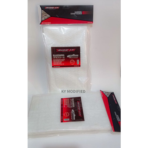 Glasswool Ride It Original Universal Gabul Ride It Exhaust | Shopee ...