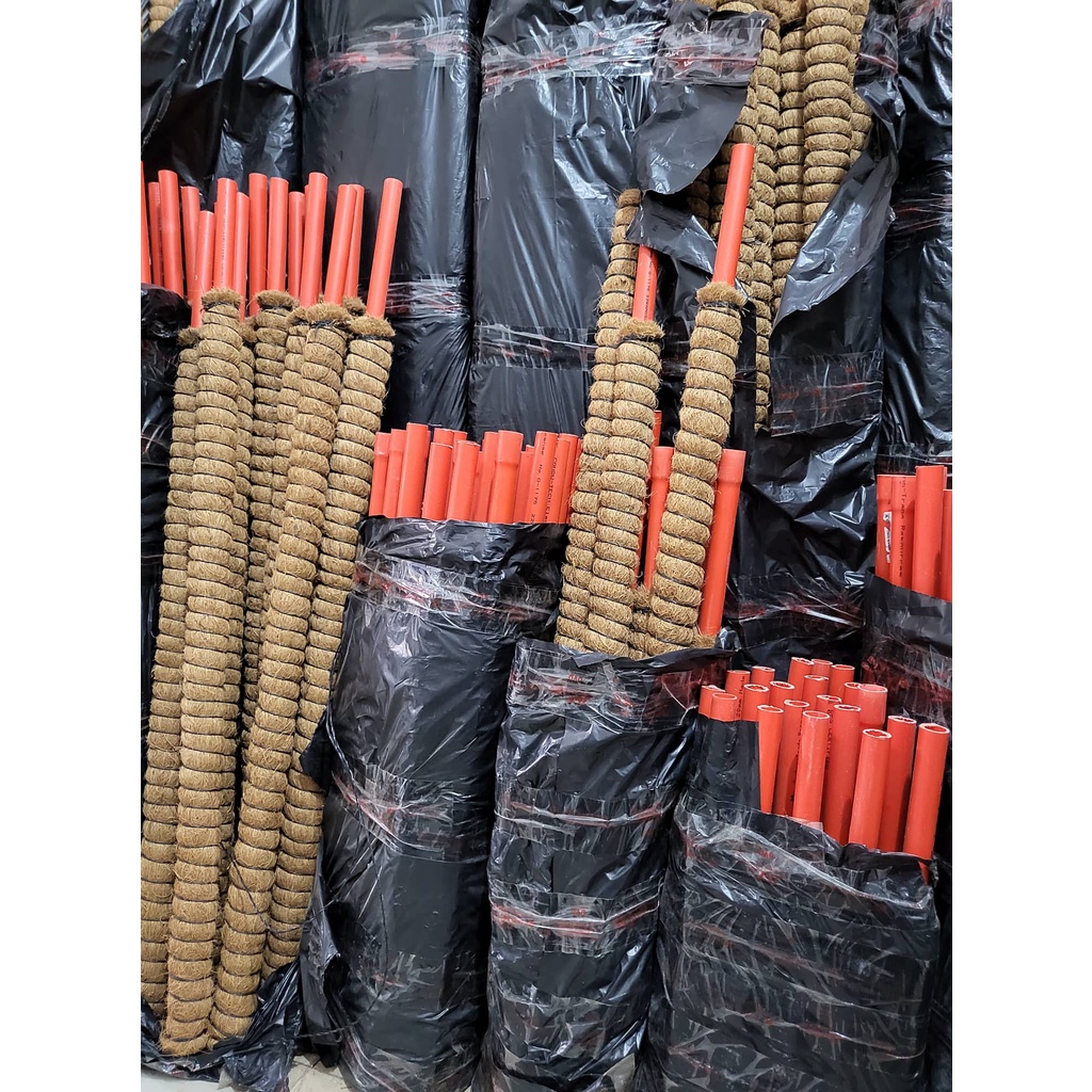 1.5 to 5 feet / high quality coco pole / coconut fiber / plant support ...