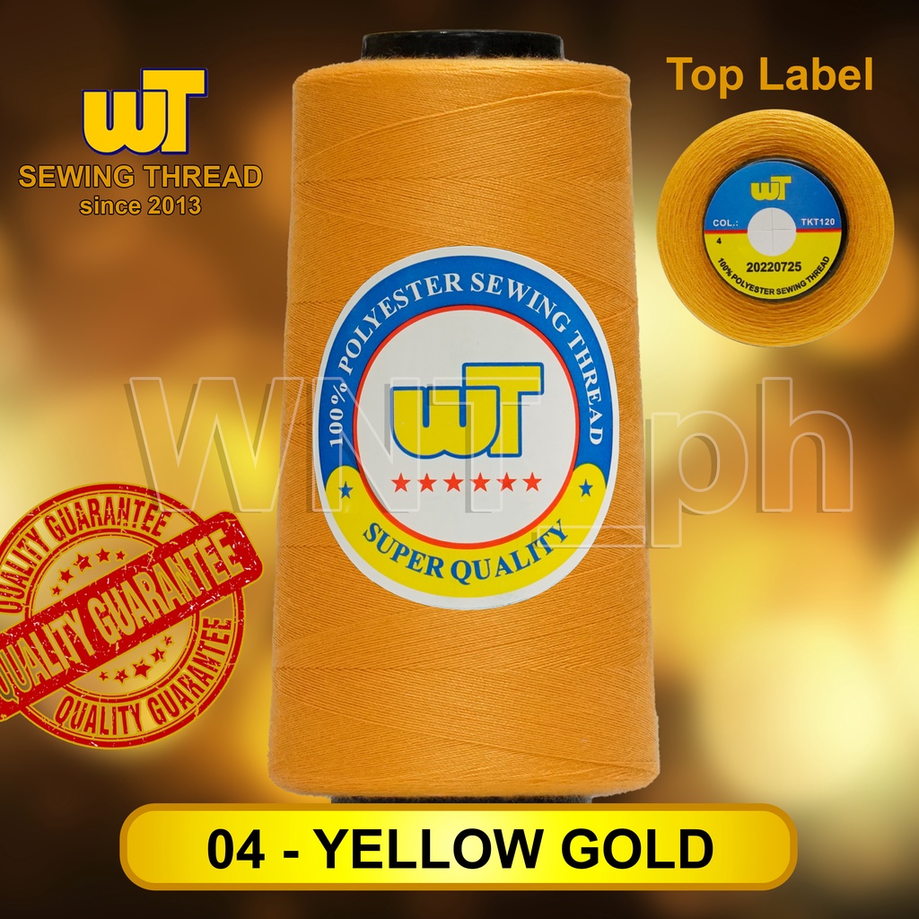 WT 3000 tkt120 SEWING THREAD Sinulid High Quality 100g per cone ...