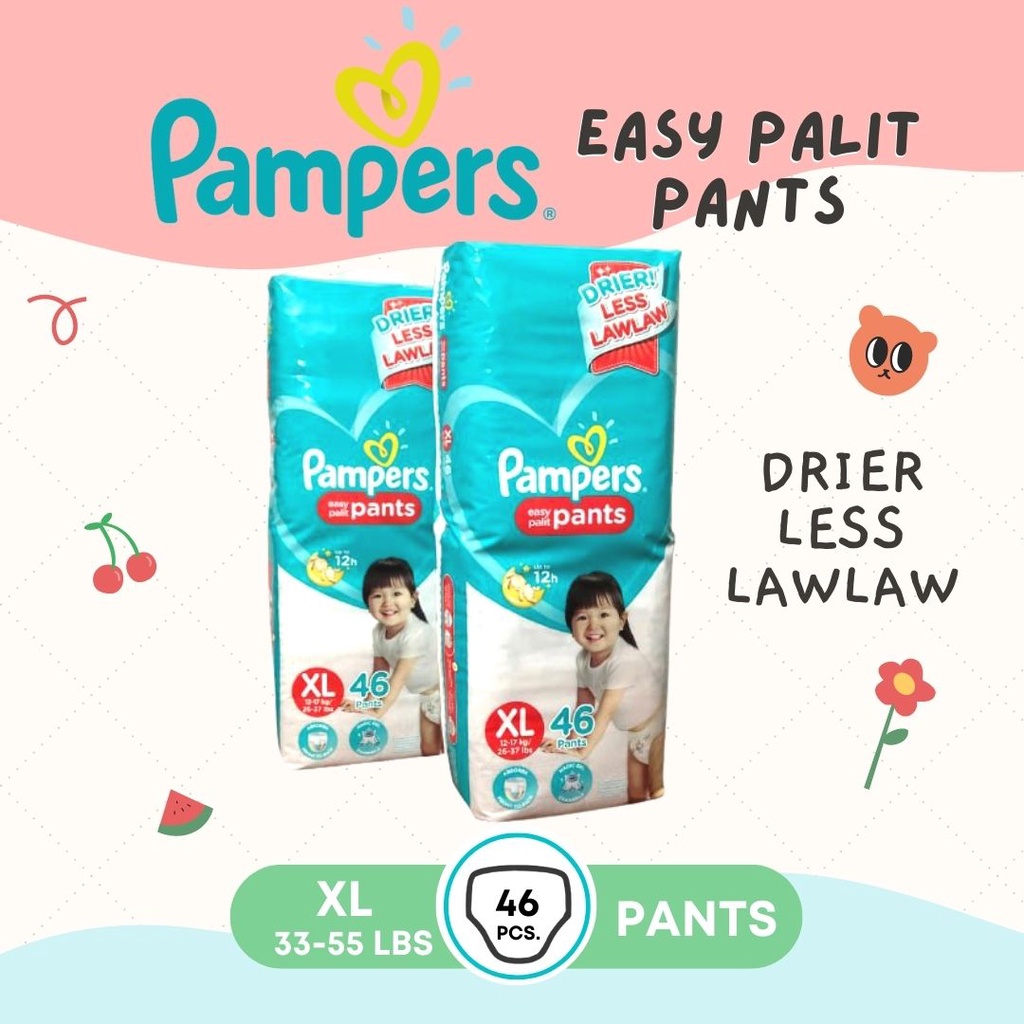 Pampers pants 2024 xl 46