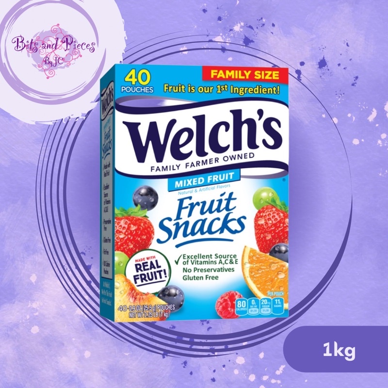 Welch's Mixed Fruit Snacks Value Pack 40 pouches Shopee Philippines