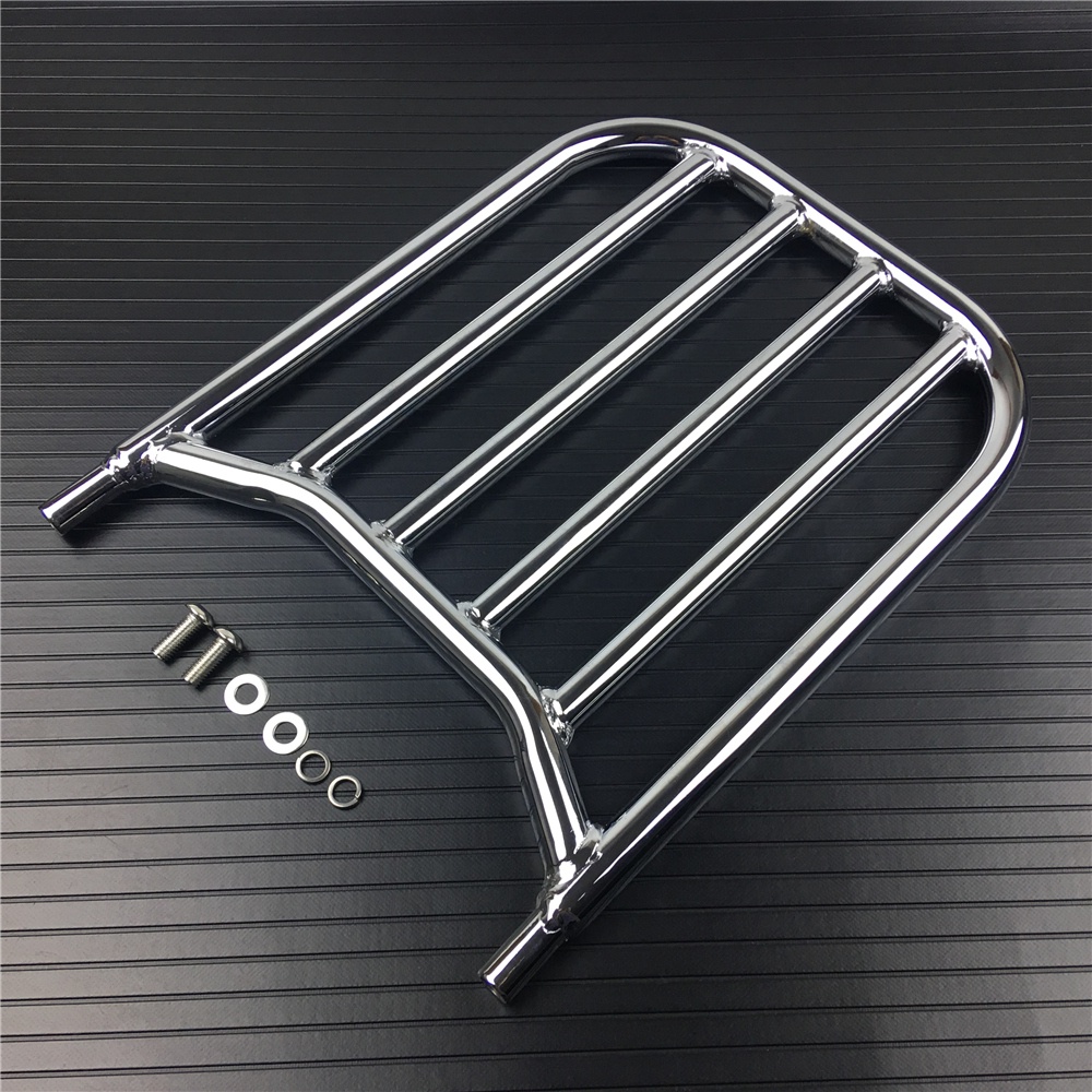 Motorcycle Backrest Sissy Bar Luggage Rack For Indian Roadmaster Dark