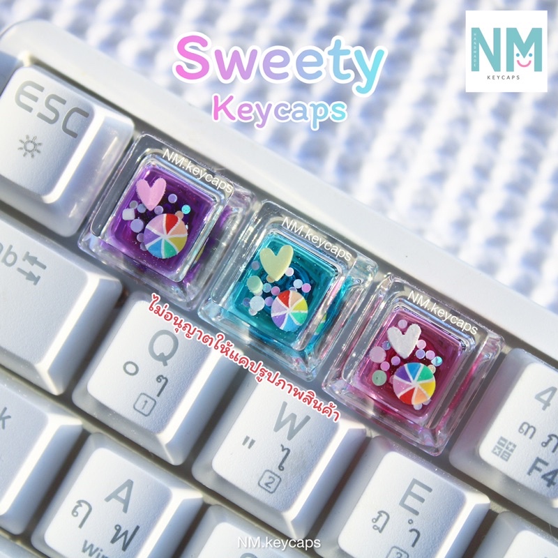 Sweety Candy Keycaps For Esc F Row Mechanical keyboard | Shopee Philippines