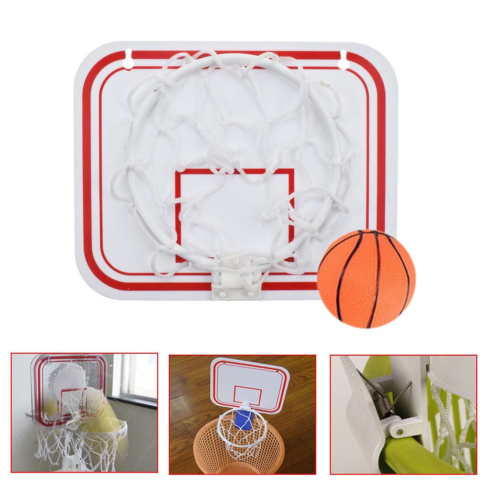 Mini Plastic Indoor Basketball Hoop Over Door WallMount Kids Sports