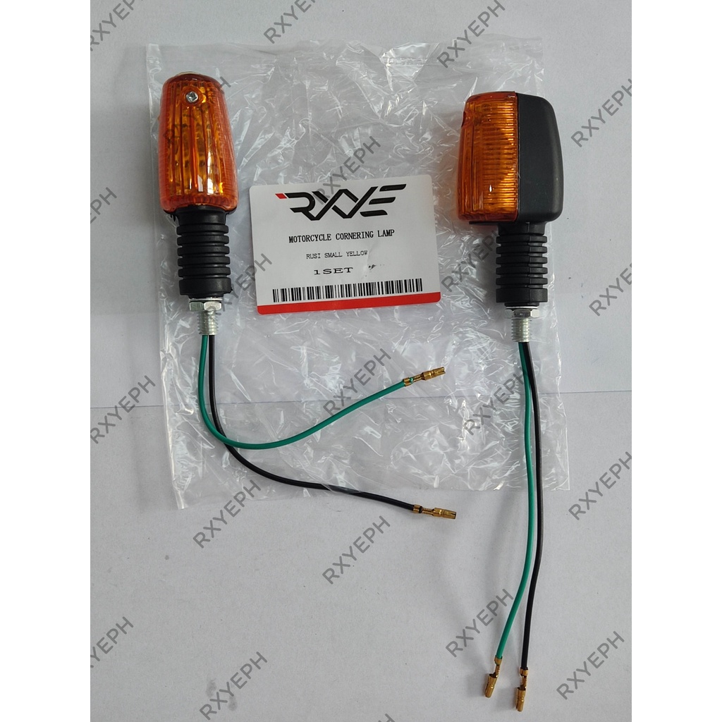 RUSI SMALL YELLOW MOTORCYCLE CORNERING LIGHT(2PCS) | Shopee Philippines