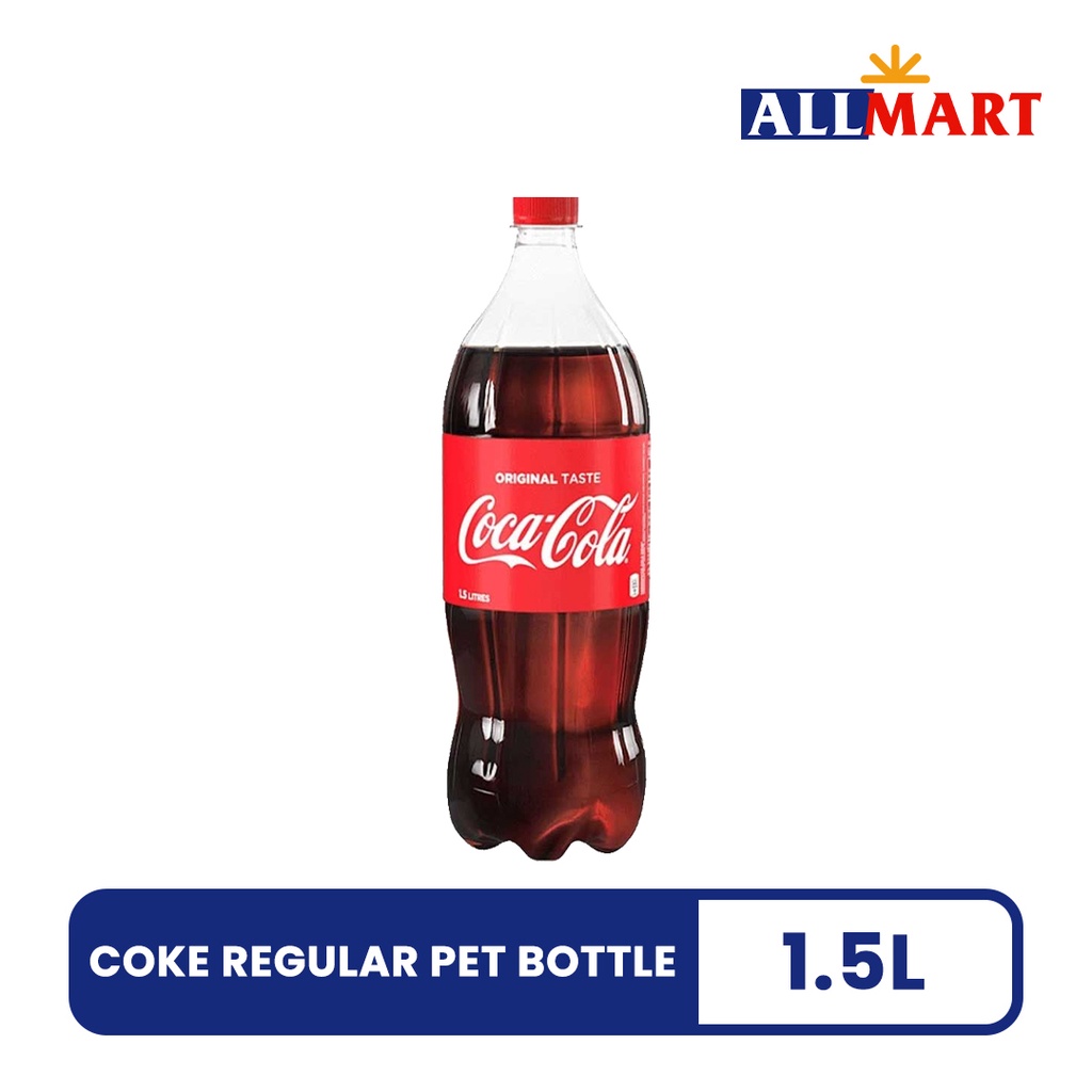 Coke Regular Pet Bottle 1.5L | Shopee Philippines