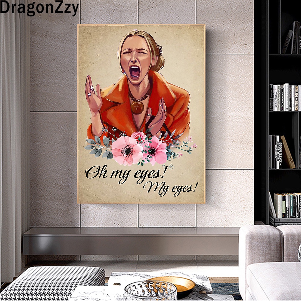 Wallpaper Wall Decor Oh My Eyes Poster Phoebe Buffay Friends TV Show ...