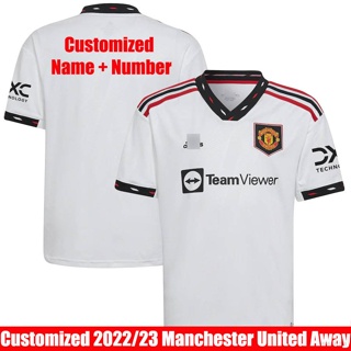 Premium Quality] Manchester United Ronaldo Away Kit 2022-23 - Footballmonk