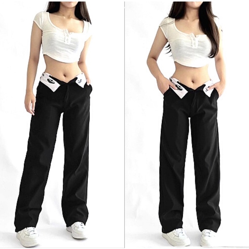 BSCO PH KOREAN JENNIE DICKIES DUPE TROUSER PANTS ONLY [ BSCOHOUSE ] [ BSCOBARATO ] [ BSCOPH
